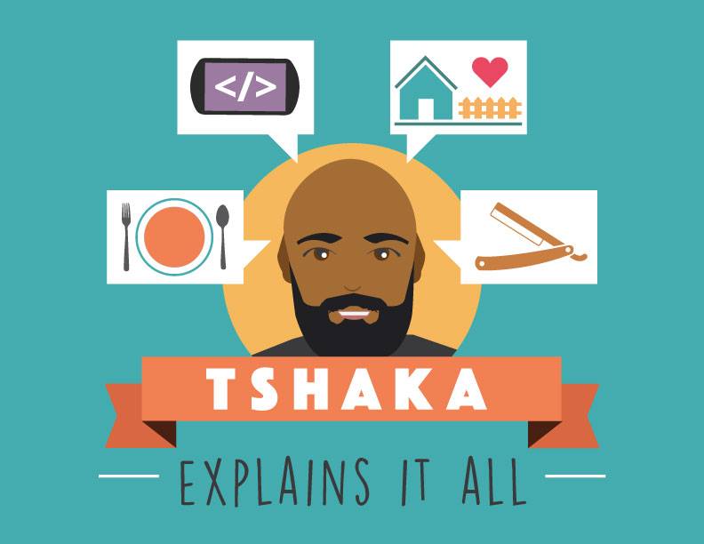 Tshaka Explains It All logo