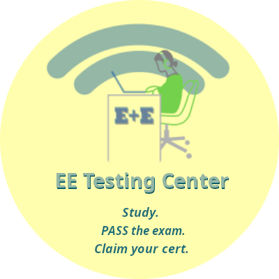 EE Testing Center: Study. PASS the exam. Claim your cert.